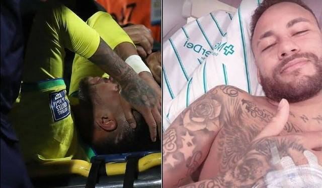 Brazil forward Neymar replying 'very well' after ACL surgery