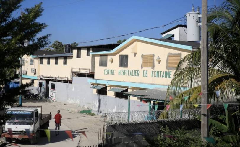 Haitian hospital surrounded by gang members; women, children held hostage