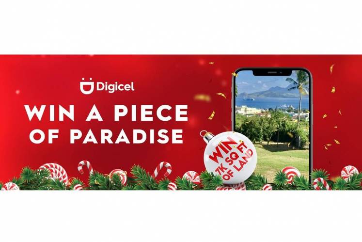 Digicel SKN unveils its Christmas ‘Win a Piece of Paradise’ campaign