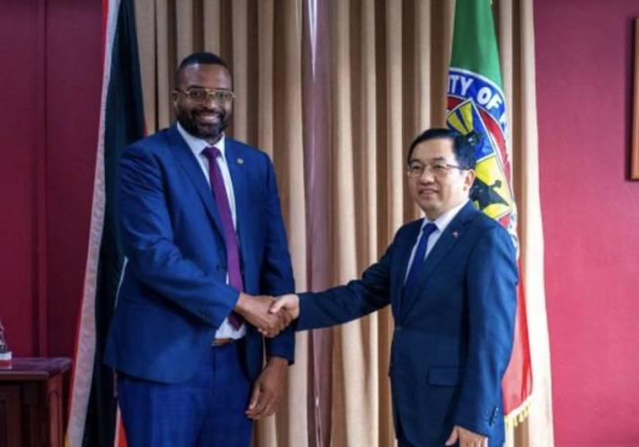 T&T Mayor, Chinese Ambassador talk Shanghai-Port of Spain ties