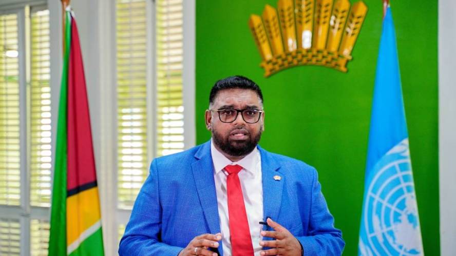 Guyanese President to receive national award from Barbados