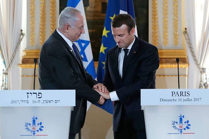 Emmanuel Macron accused from all sides after he took part in a Jewish ceremony