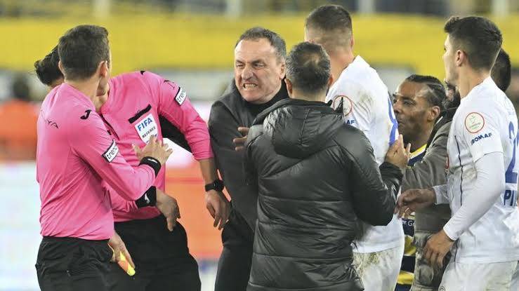 Ankaragucu president Faruk Koca arrested after he punched a referee