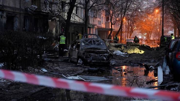 Dozens injured in Russian missile strikes on Ukraine Kyiv