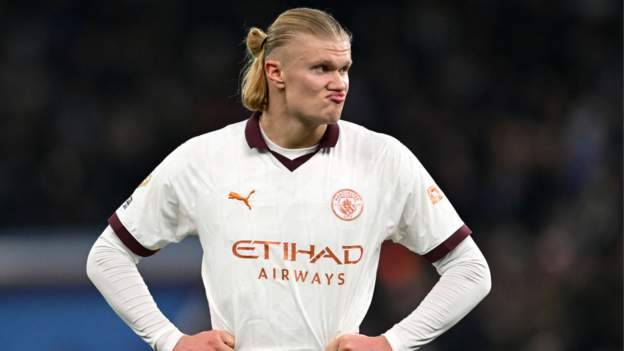 Injured Manchester City striker Erling Haaland being evaluated 'day by day'