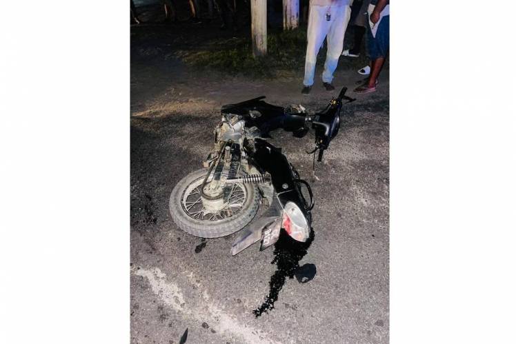 Guyana: Two die in crash involving alleged stolen motorcycle
