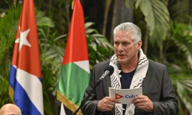 President of Cuba stresses need for world to take action against genocide in Gaza