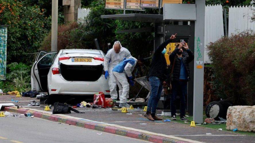 Palestinian car-ramming attack killed a Woman and hurt 12 in Israel