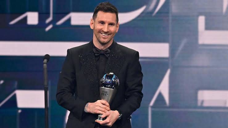 Lionel Messi wins Best Male Player at the Fifa Best Awards