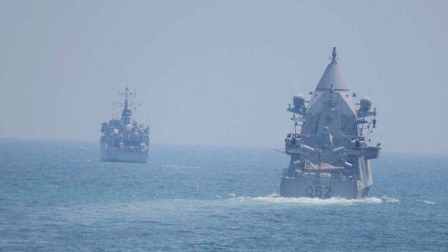 Two UK Royal Navy warships collide off the coast of Bahrain