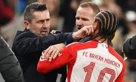 Union Berlin coach restricted for three games after altercation with Leroy Sane
