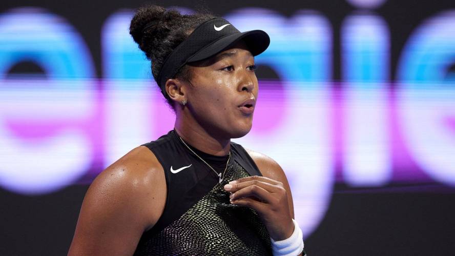 Naomi Osaka reaches last eight of a tournament for first time since 2022