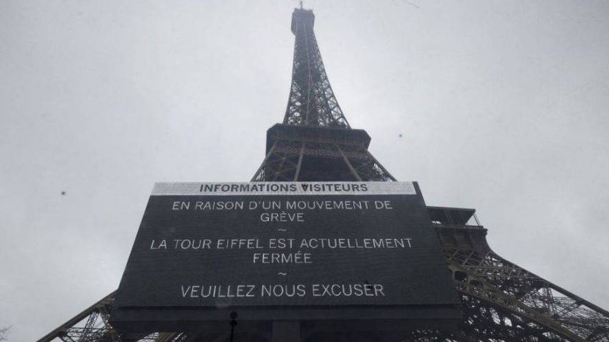 Eiffel Tower set to reopen to visitors after strike