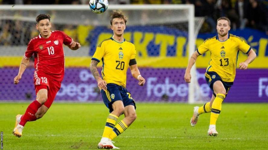 Sweden midfielder Kristoffer Olsson on ventilator in hospital