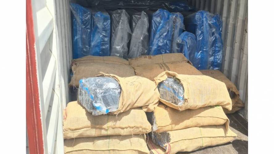 St Maarten: Nearly half a tonne of ganja found in shipping container