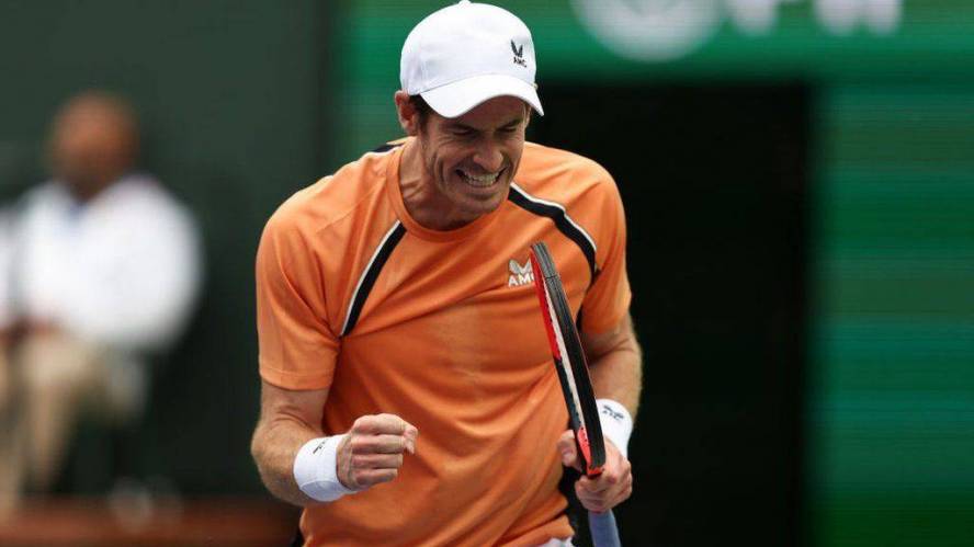 Andy Murray defeated David Goffin to reach second round at Indian Wells
